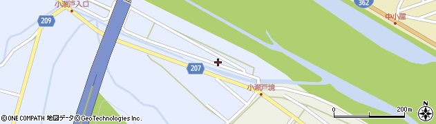 静岡県静岡市葵区小瀬戸2497周辺の地図