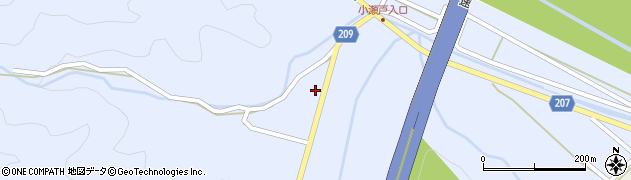 静岡県静岡市葵区小瀬戸1097周辺の地図