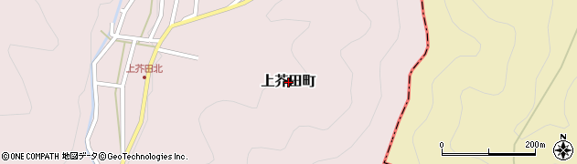 兵庫県加西市上芥田町周辺の地図