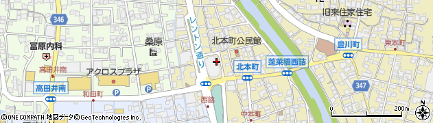 あいおいニッセイ同和損害保険株式会社　兵庫中央支店西脇支社周辺の地図