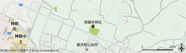 三重県四日市市曽井町723周辺の地図