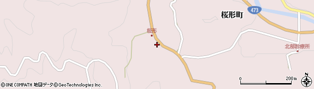 愛知県岡崎市桜形町西貝津14周辺の地図