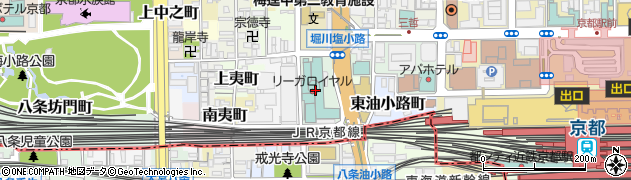 リーガロイヤルホテル京都　宿泊予約専用周辺の地図