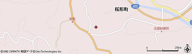 愛知県岡崎市桜形町（松根）周辺の地図