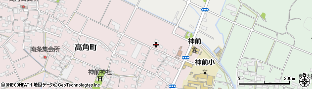 三重県四日市市高角町2970周辺の地図