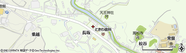 愛知県岡崎市滝町長坂82周辺の地図