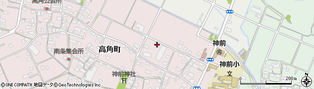 三重県四日市市高角町2993周辺の地図