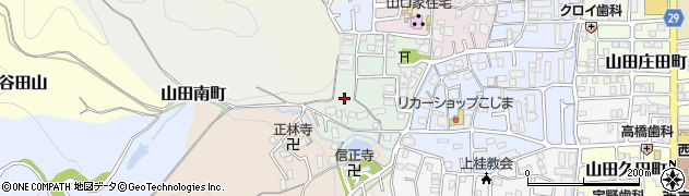 京都府京都市西京区山田南町周辺の地図