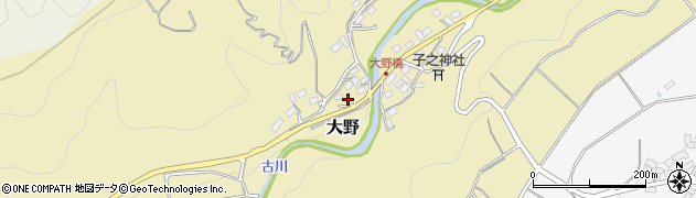 静岡県伊豆市大野188周辺の地図