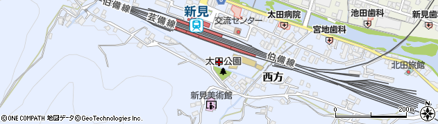 大田公園周辺の地図