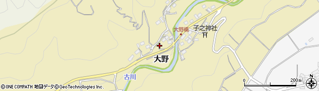 静岡県伊豆市大野189周辺の地図