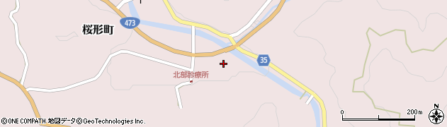 愛知県岡崎市桜形町（東田）周辺の地図