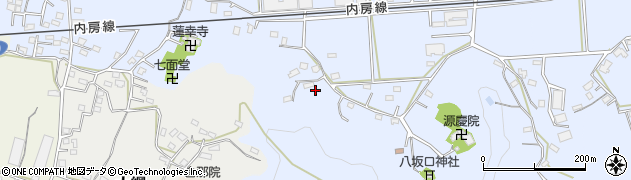 千葉県館山市安布里698周辺の地図