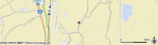 岡山県久米郡美咲町原田344周辺の地図