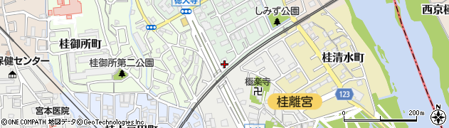 株式会社赤塚工務店　ライファ桂周辺の地図