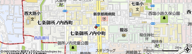 朝日生命保険相互会社京滋支社　西八条営業所周辺の地図