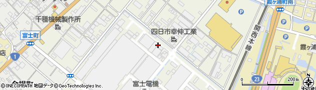 つばめタクシー　事務所周辺の地図