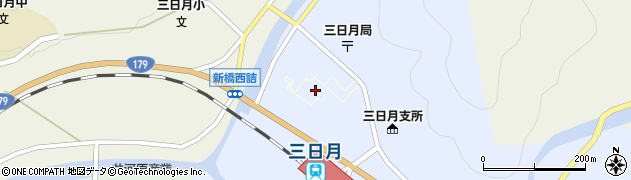 兵庫県佐用町（佐用郡）田此周辺の地図
