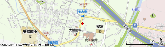 兵庫県姫路市安富町安志1139周辺の地図