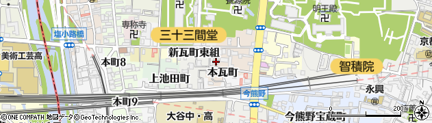東山・将棋センター周辺の地図