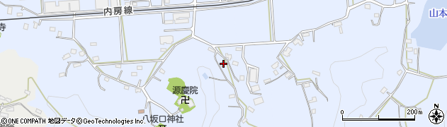 千葉県館山市安布里548周辺の地図