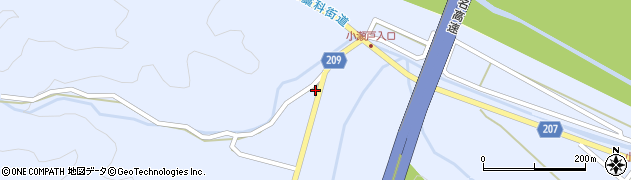 静岡県静岡市葵区小瀬戸1088周辺の地図