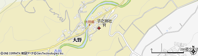 静岡県伊豆市大野278周辺の地図