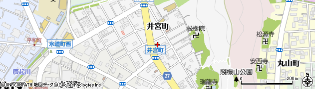綾波書店静岡参号店周辺の地図