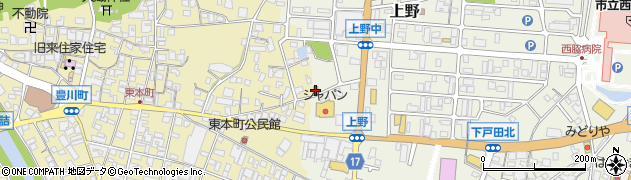 西脇東本町郵便局 ＡＴＭ周辺の地図