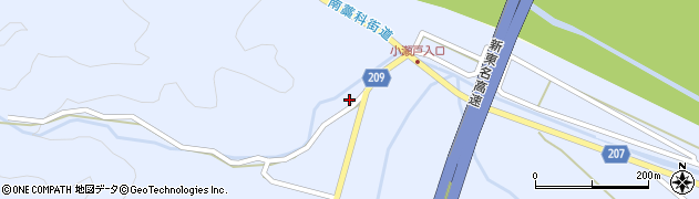 静岡県静岡市葵区小瀬戸1076周辺の地図