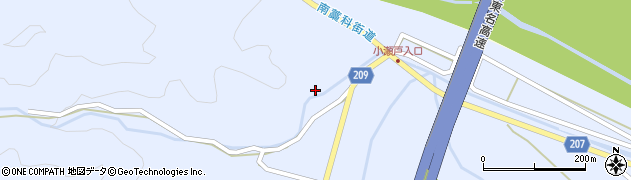 静岡県静岡市葵区小瀬戸1112周辺の地図
