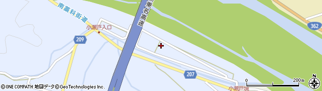 静岡県静岡市葵区小瀬戸2471周辺の地図