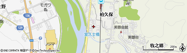 静岡県伊豆市柏久保940-5周辺の地図