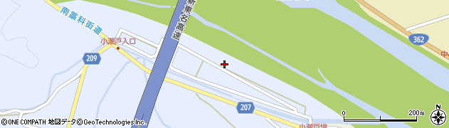 静岡県静岡市葵区小瀬戸2477周辺の地図
