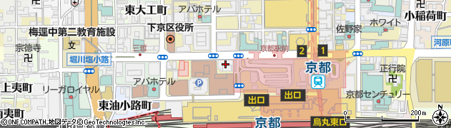 ミニミニＦＣ京都　管理部周辺の地図