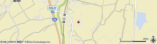 岡山県久米郡美咲町原田260周辺の地図