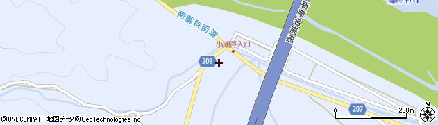 静岡県静岡市葵区小瀬戸1072周辺の地図
