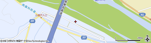 静岡県静岡市葵区小瀬戸2476周辺の地図