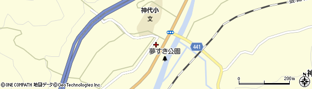 岡山県新見市神郷下神代3408周辺の地図