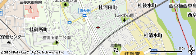 京都府京都市西京区桂河田町88周辺の地図