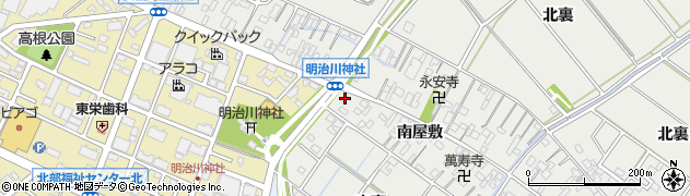 愛知県安城市浜屋町南屋敷2周辺の地図