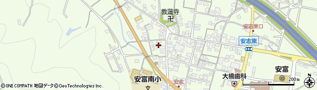 兵庫県姫路市安富町安志929周辺の地図