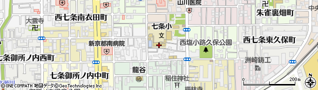 京都市立七条小学校周辺の地図