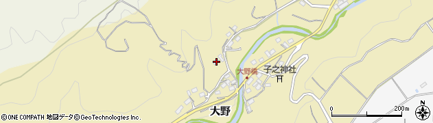 静岡県伊豆市大野203周辺の地図