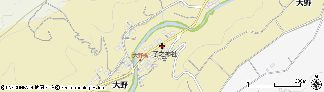 静岡県伊豆市大野253周辺の地図