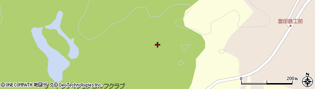 愛知県岡崎市岩中町（ゾマ田）周辺の地図