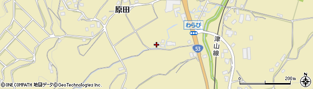 岡山県久米郡美咲町原田4288周辺の地図