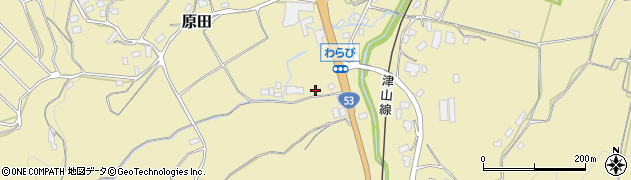 岡山県久米郡美咲町原田4303周辺の地図