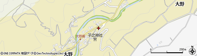 静岡県伊豆市大野244周辺の地図