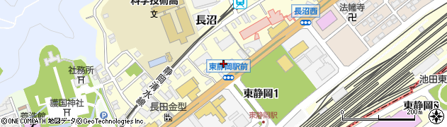 韓食房 おんどる 東静岡店周辺の地図